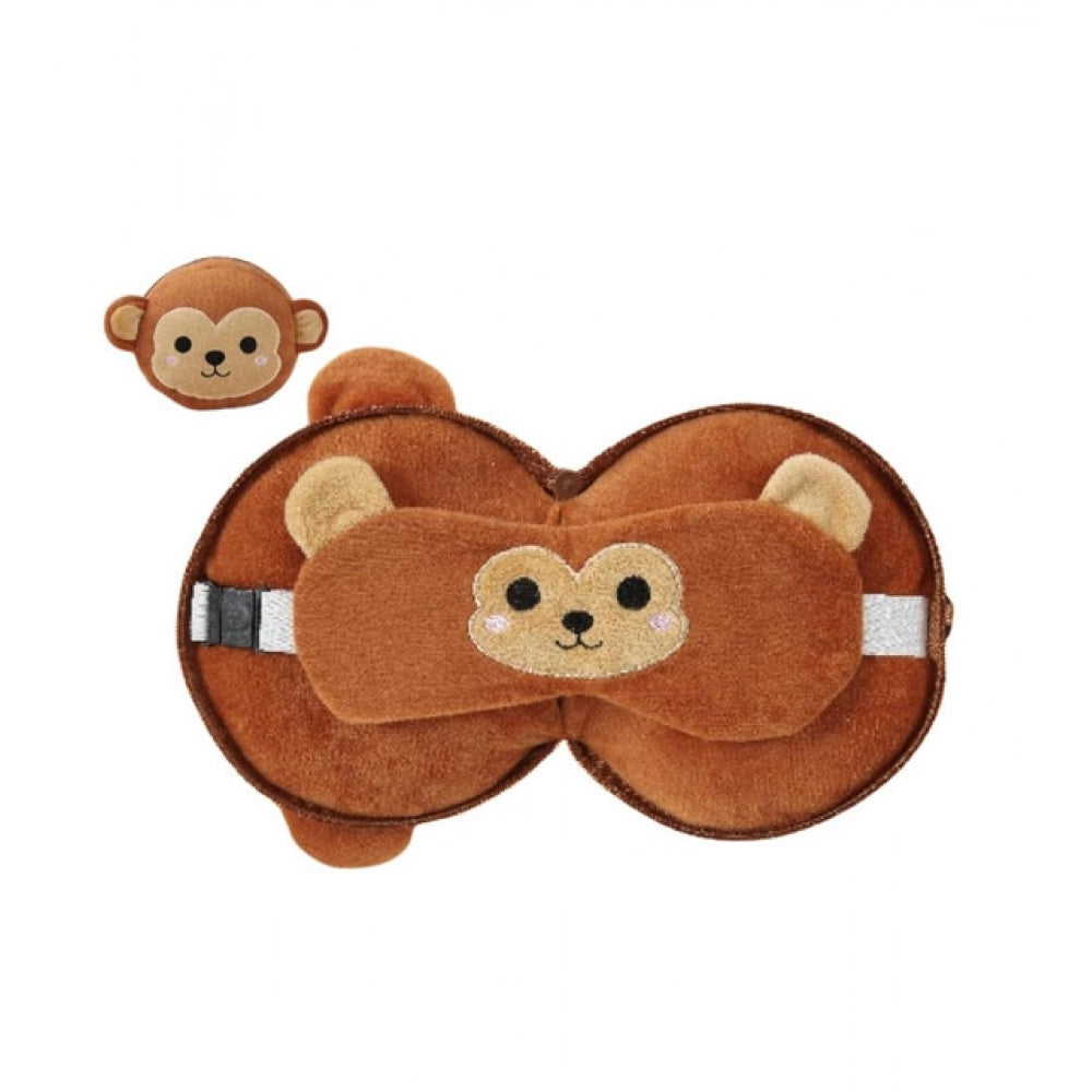 Generic Travel Pillow Set with Eye Mask (Multicolor)