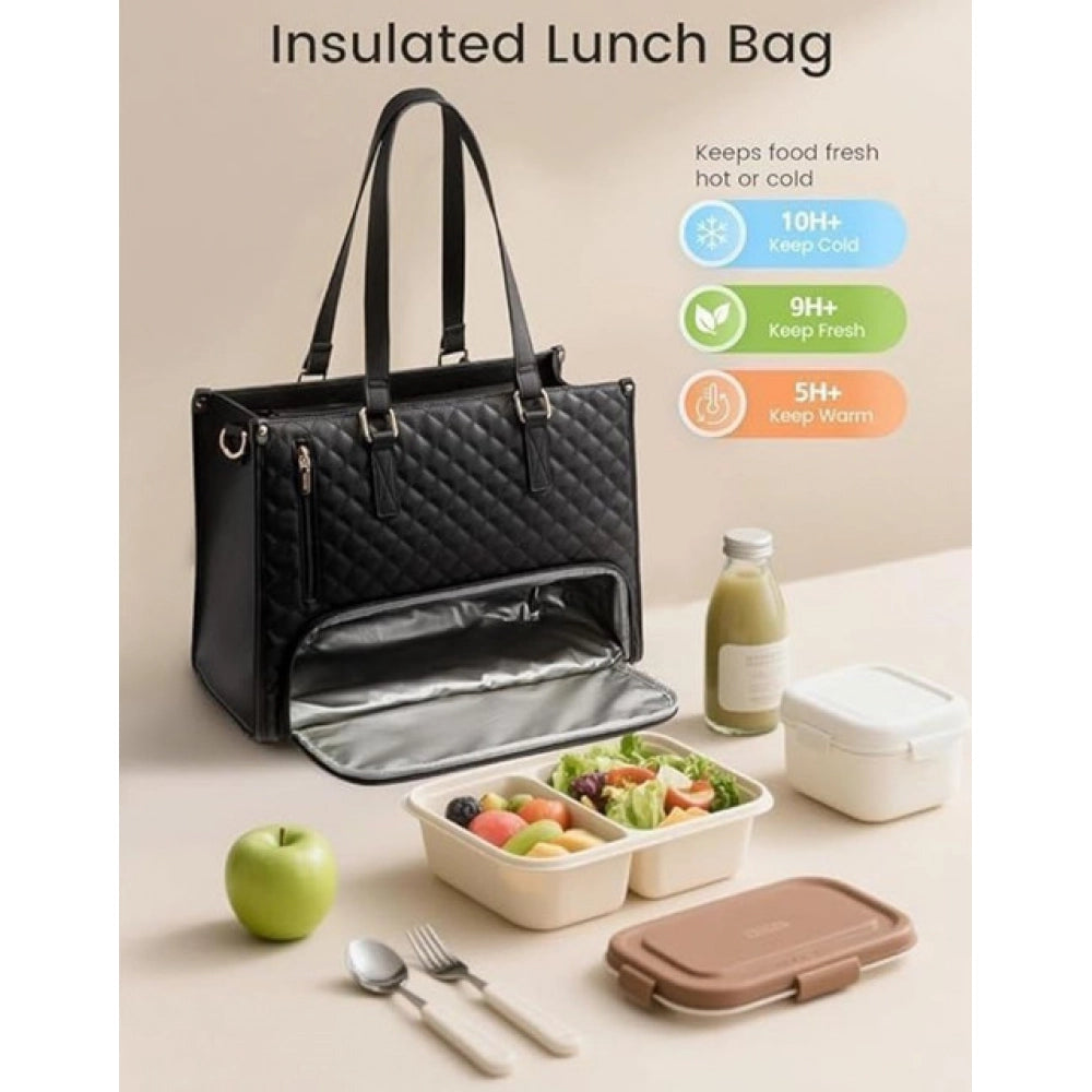 Generic 3 in 1 Women Handbag (Black)