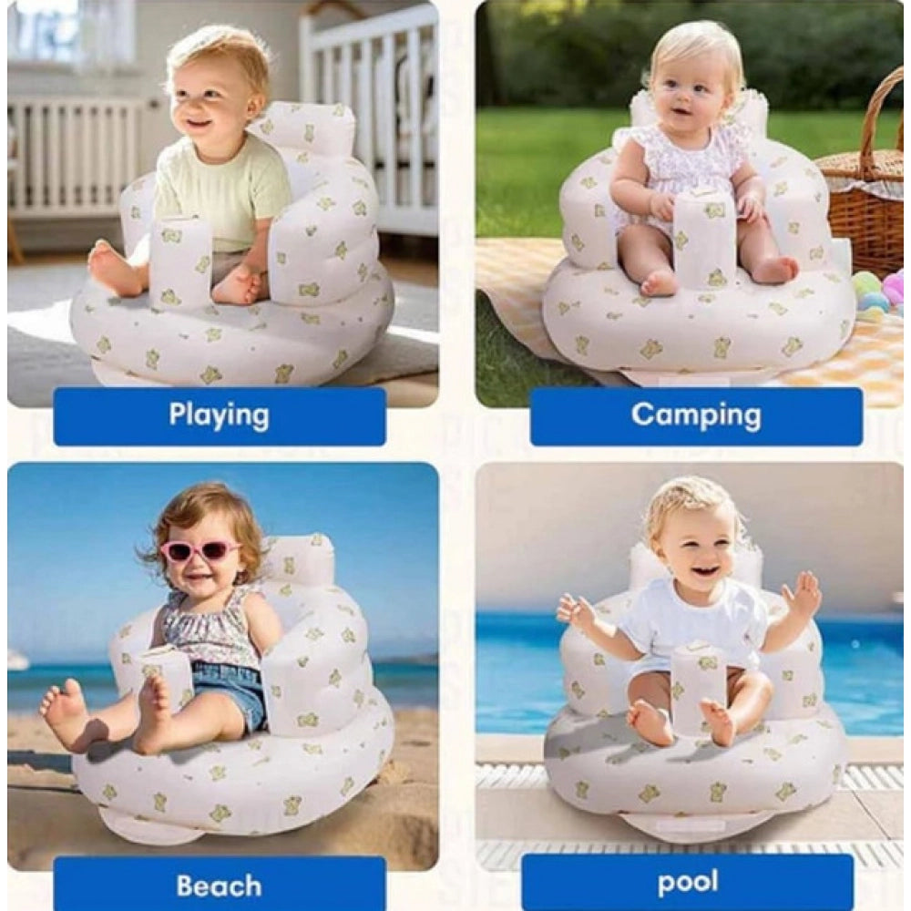 Generic Baby Inflatable Sofa (Multicolor)